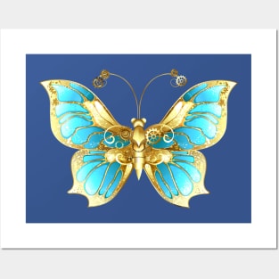 Mechanical Robot Butterfly Posters and Art